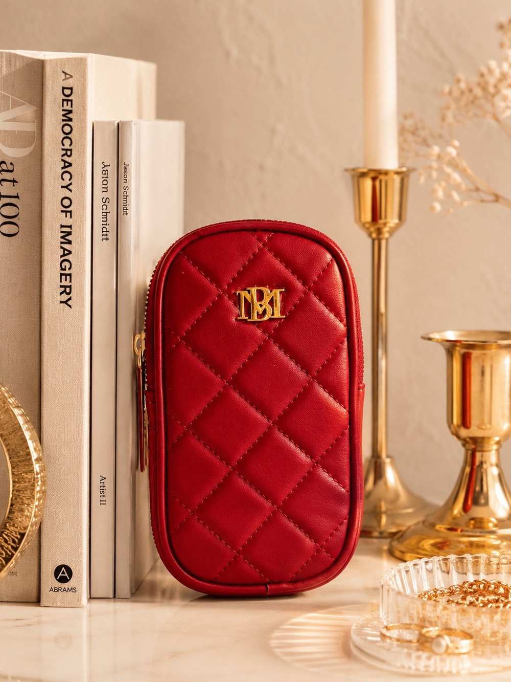 Badgley Mischka Diamond Quilted Crossbody Bag - NWT